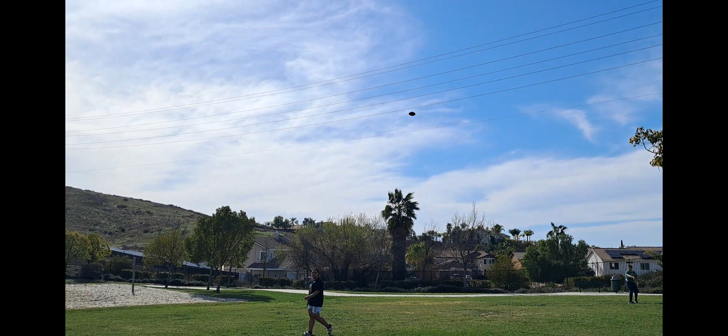 After getting the hang of it... I found out I'm not actually that bad at throwing a football.