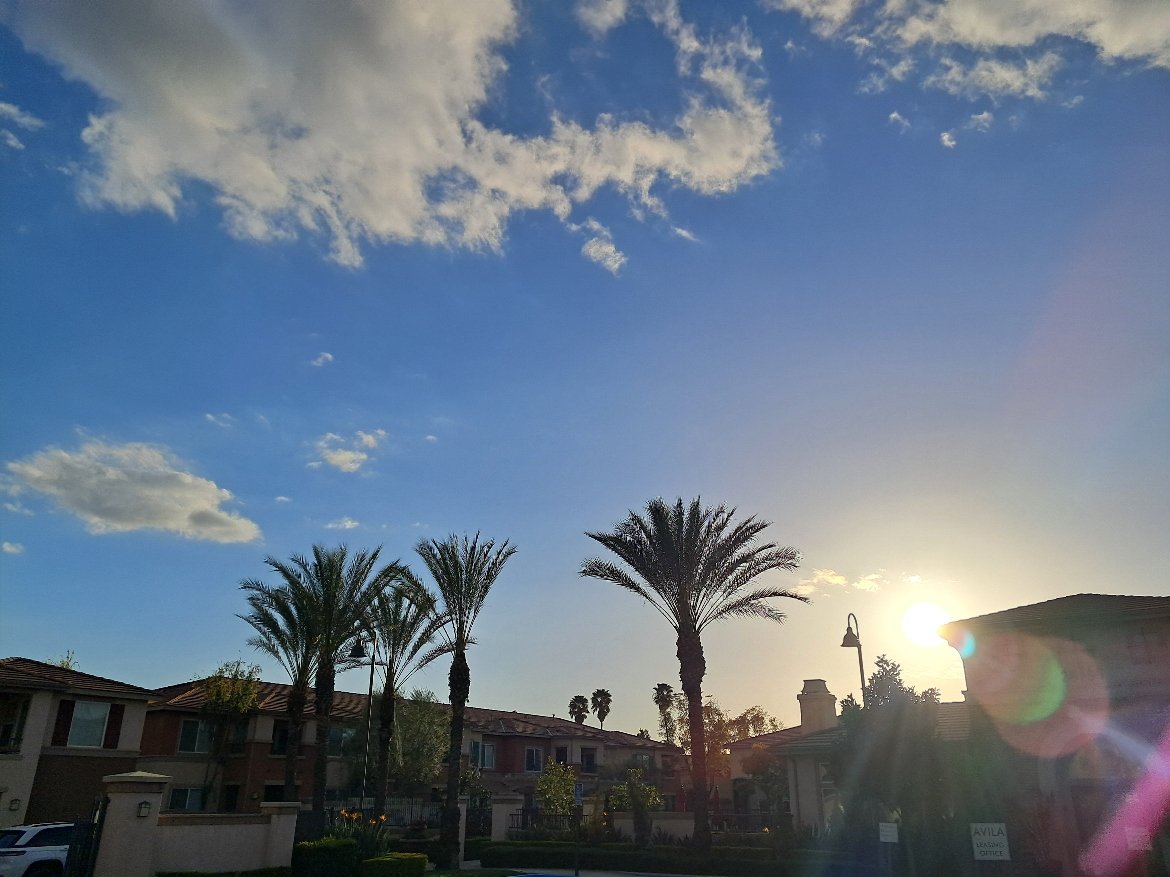 Sunday. Our apartment.