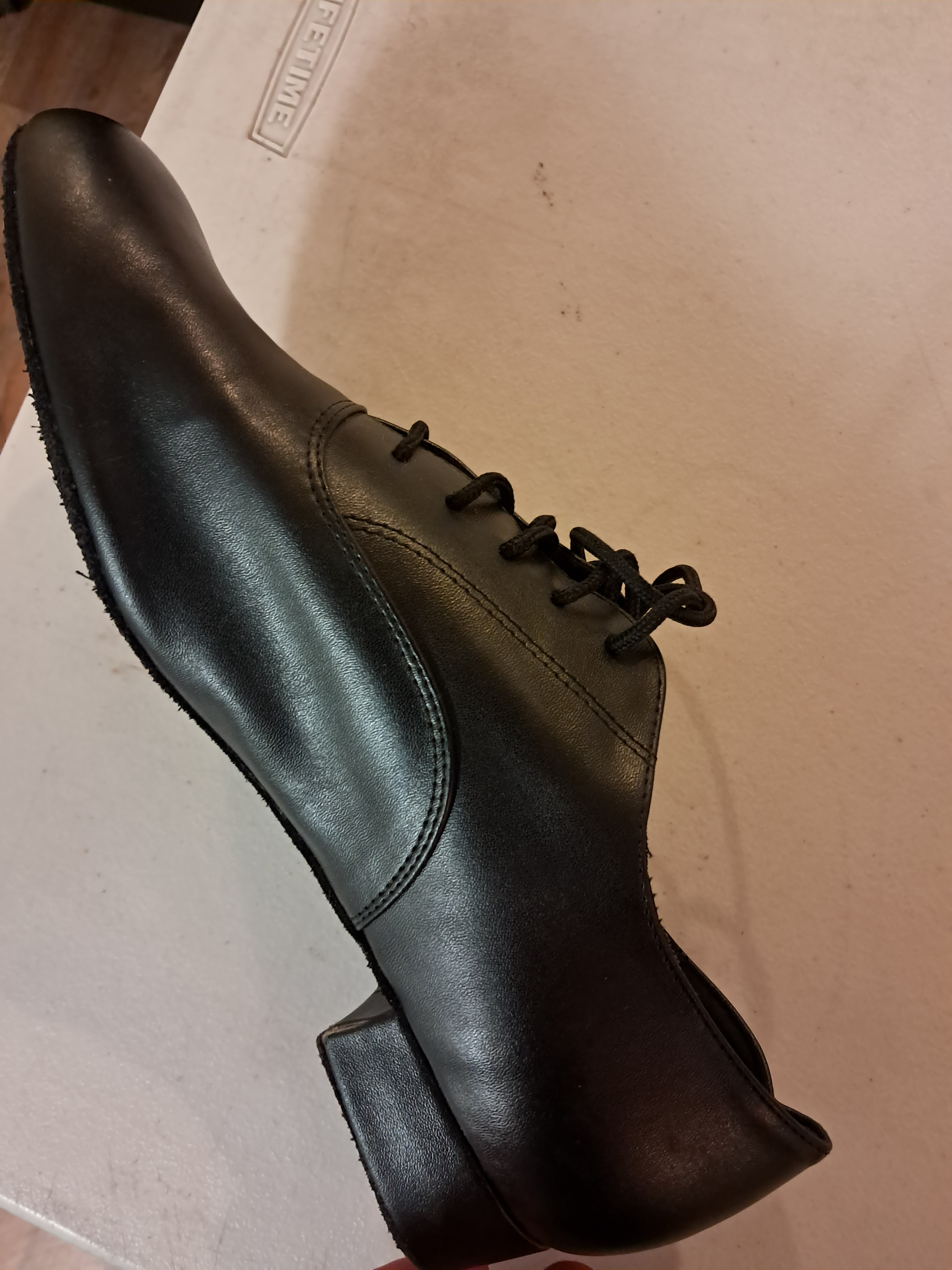 Organ shoes! Brother Lindquist had an extra pair and gifted me these for
being committed to learning the organ. I am so thankful to have had him teach me the organ and give some of his experience to me!