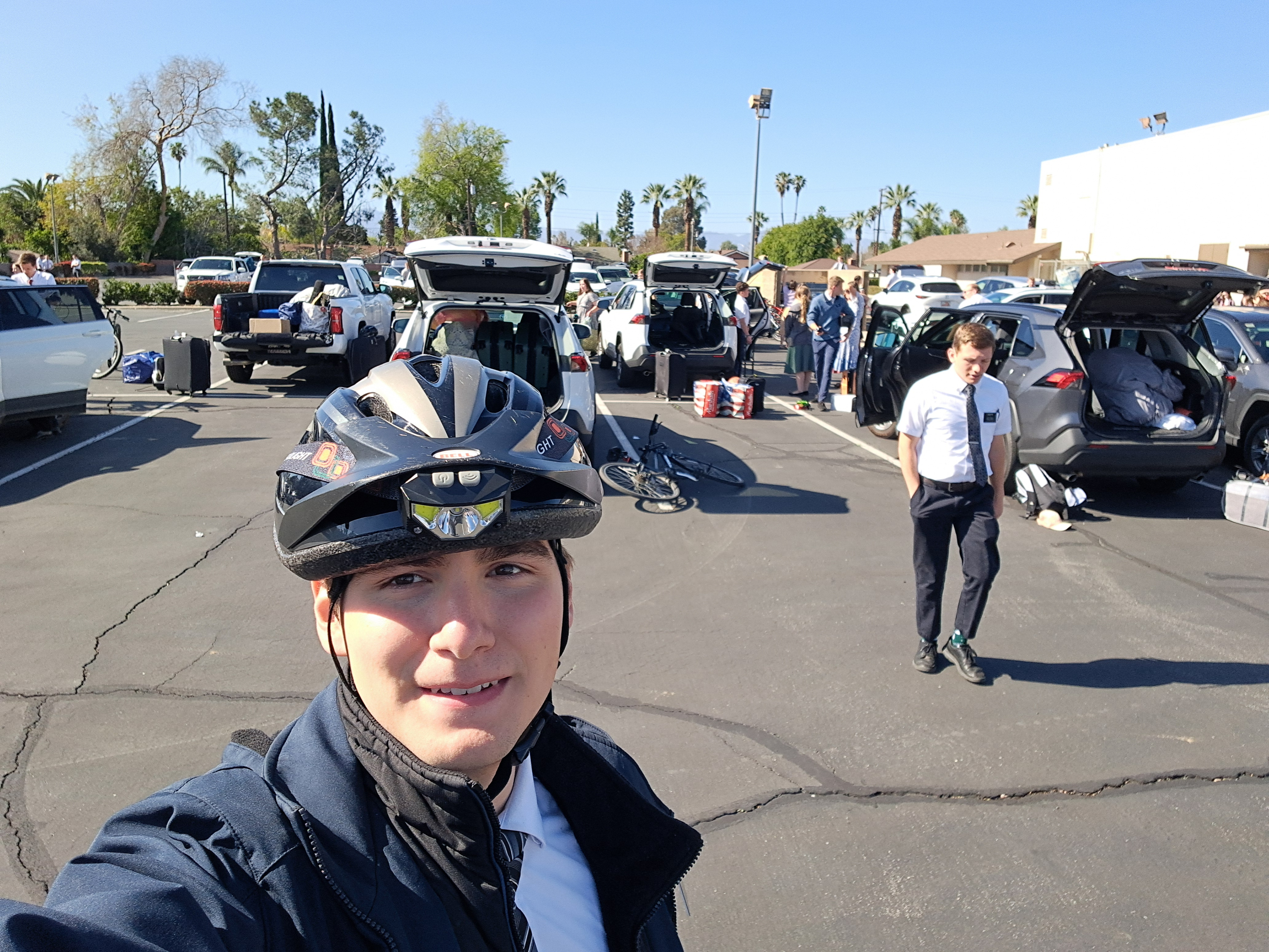 Transfers. Parking lot