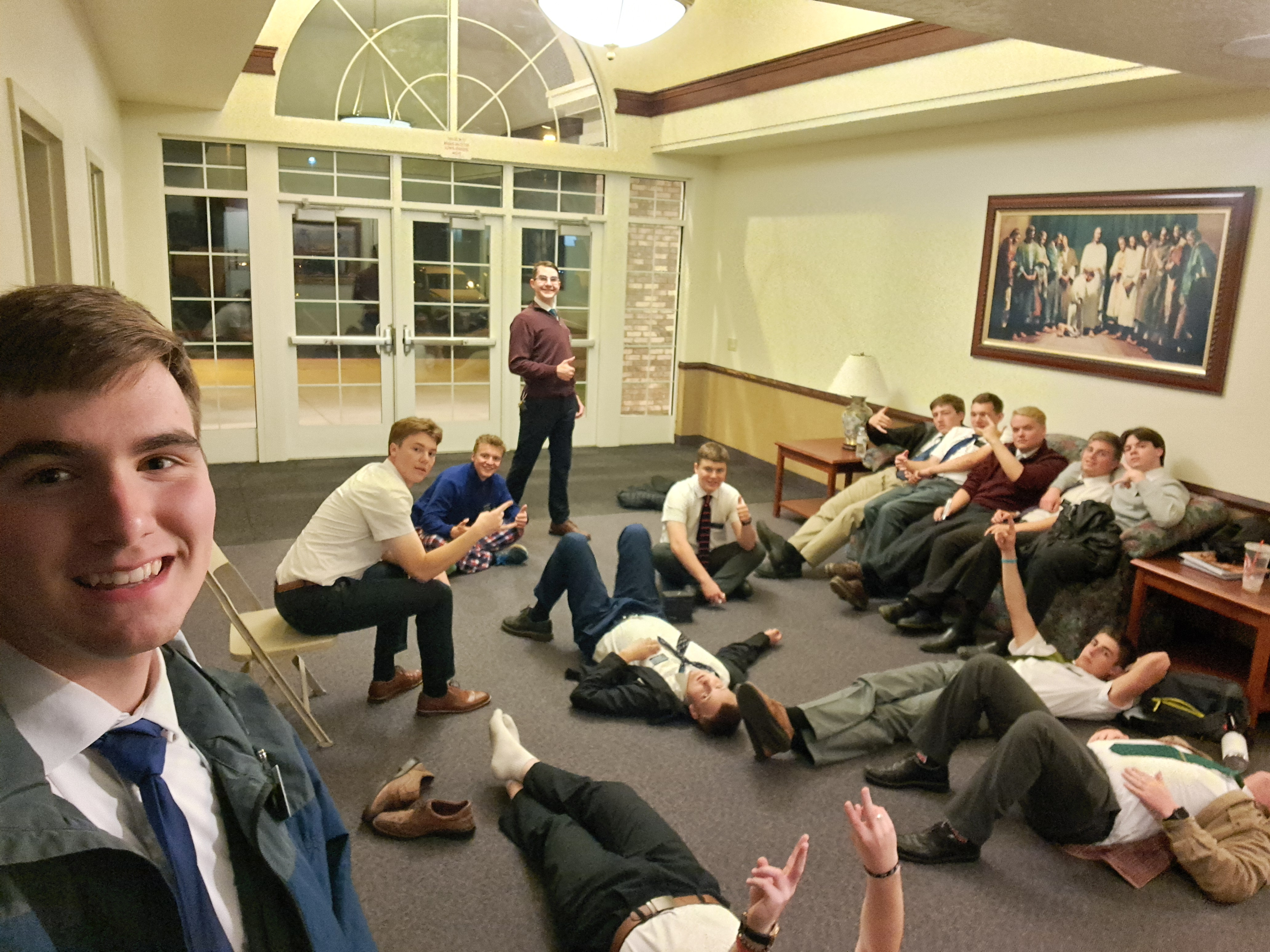 Transfer news at the church