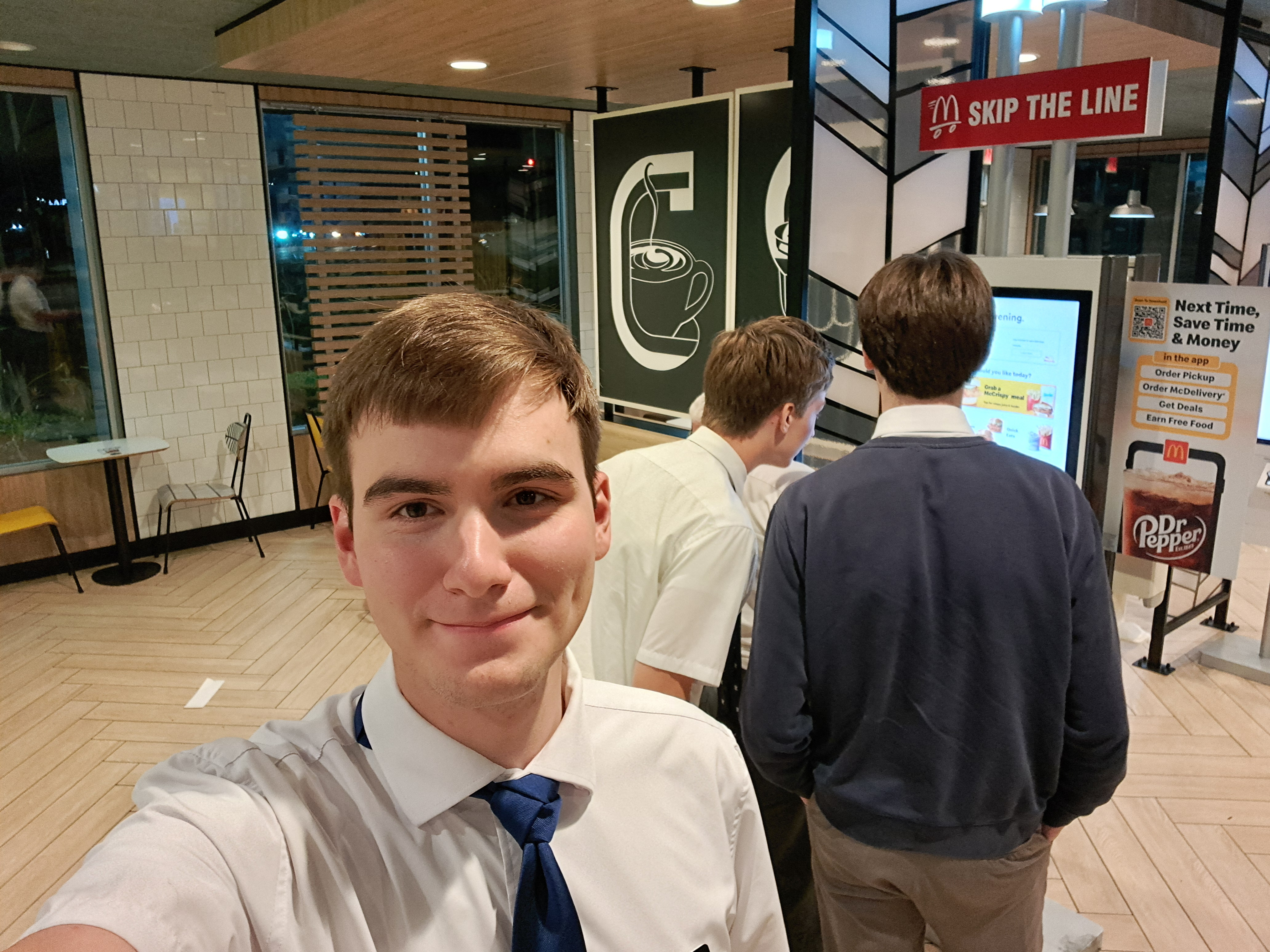 Yet again another McDonald's run. The other Elders have been trying to collect all McDonald's Minecraft toys from the happy meals.