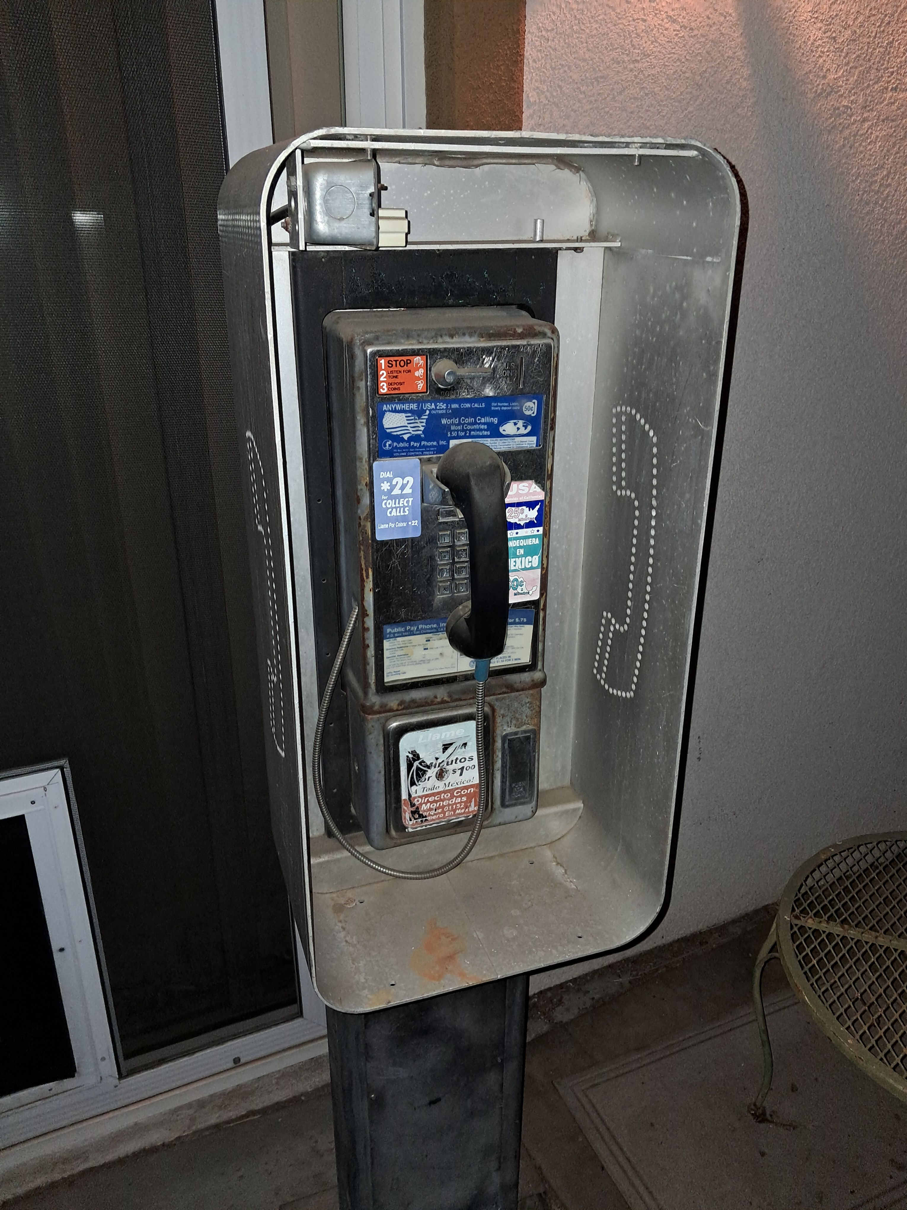 The member we had a meal with got this a long time ago from a job site.