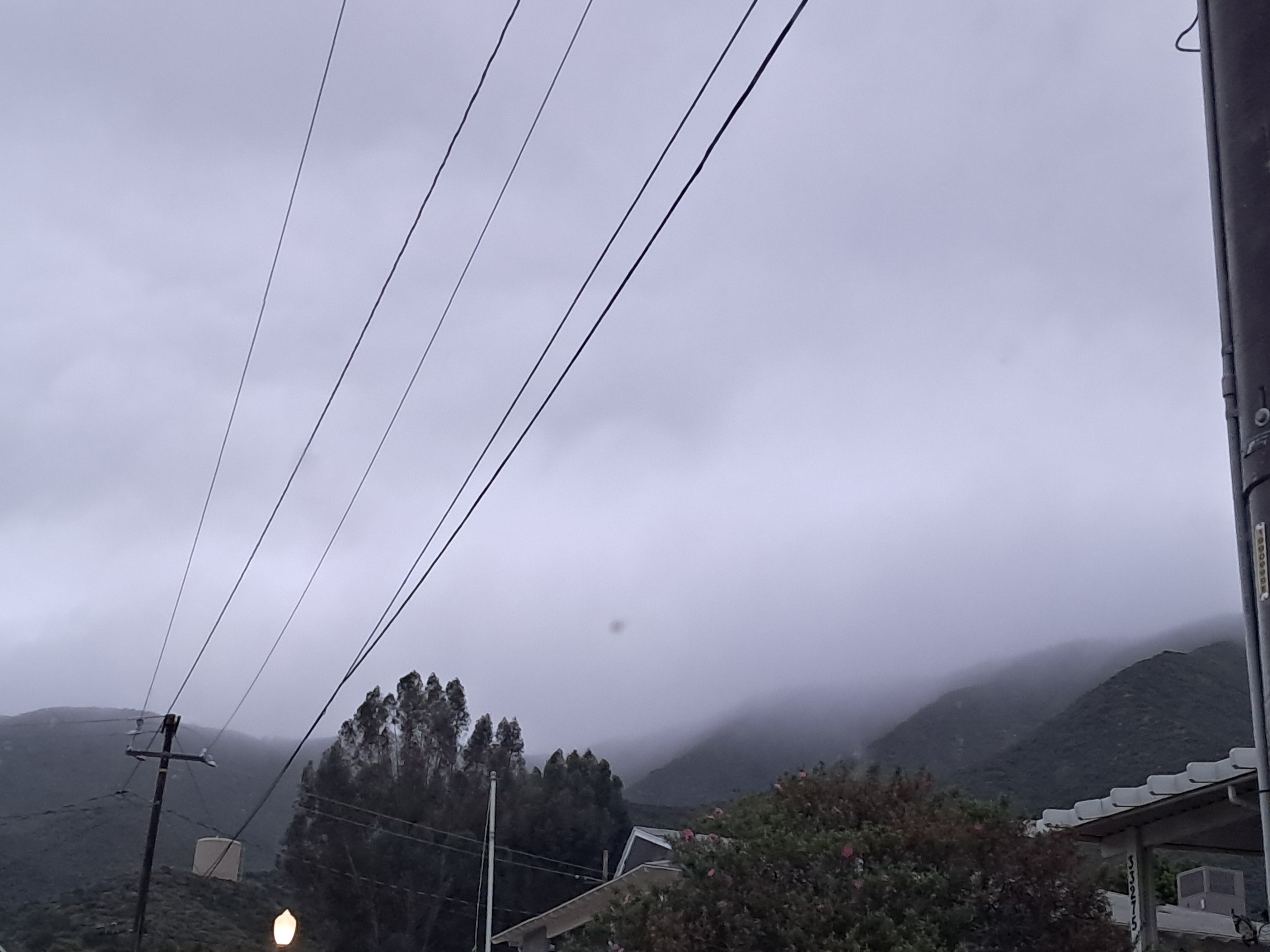 I LOVE THE CLOUDS!!! Don't tell any Californian I said that. It is so true!