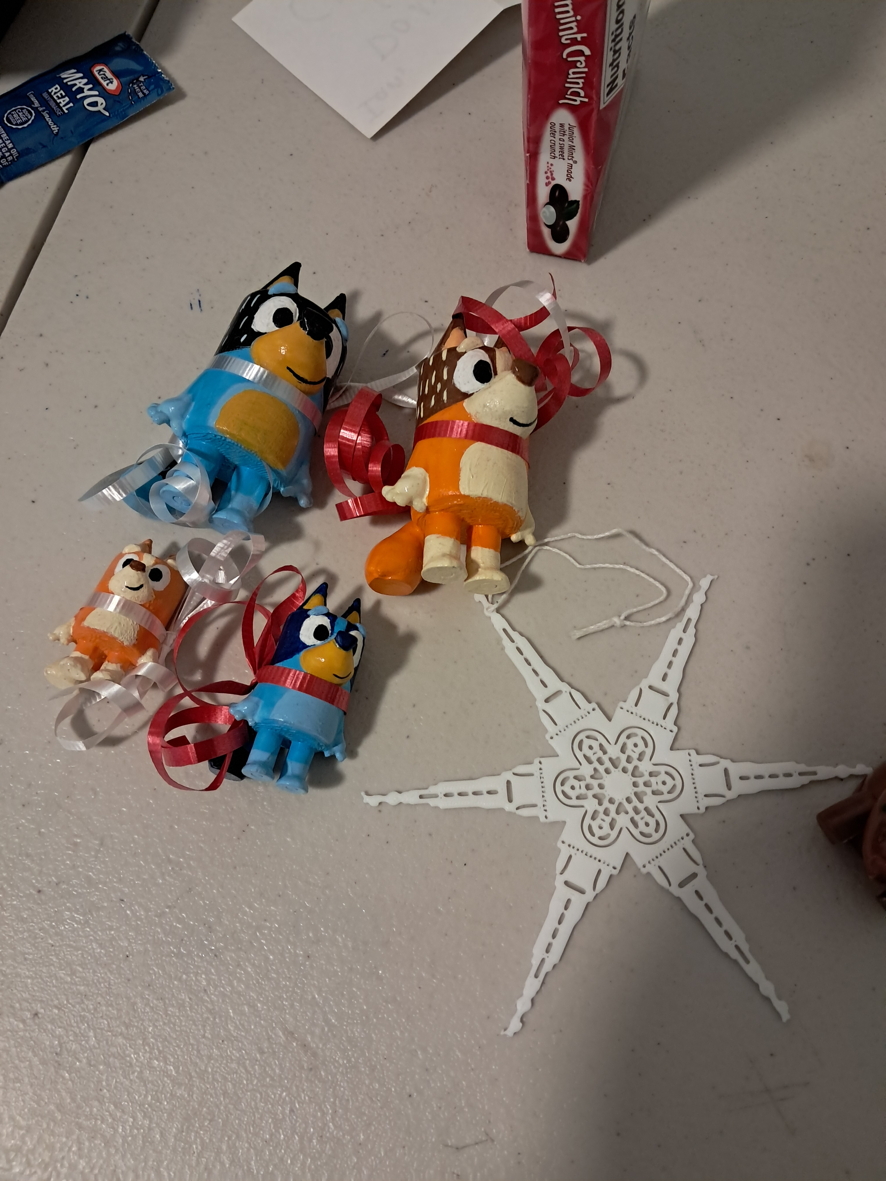 Christmas presents from my siblings.