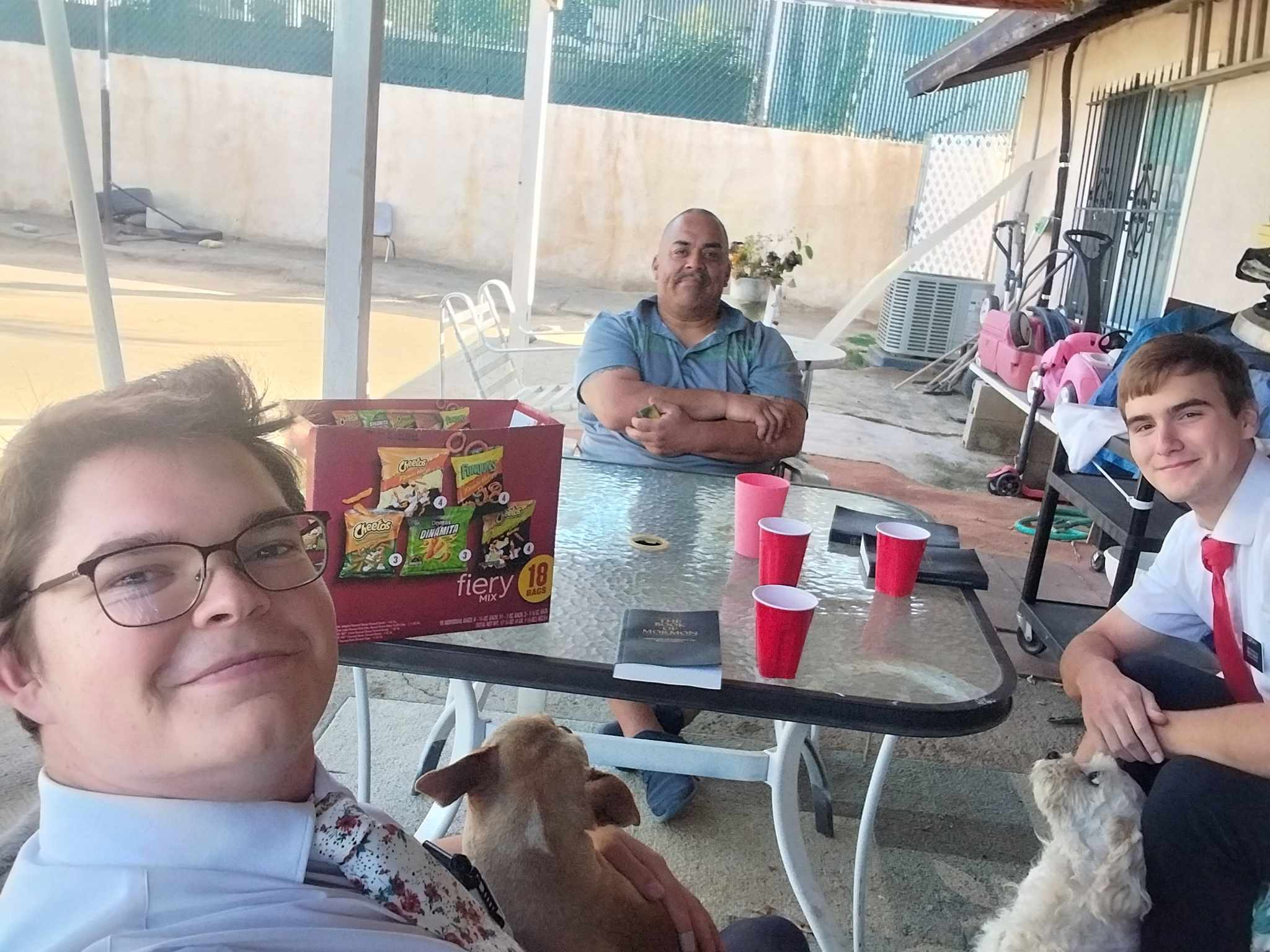 This is at a lesson with our friend Mike! I love him so much!