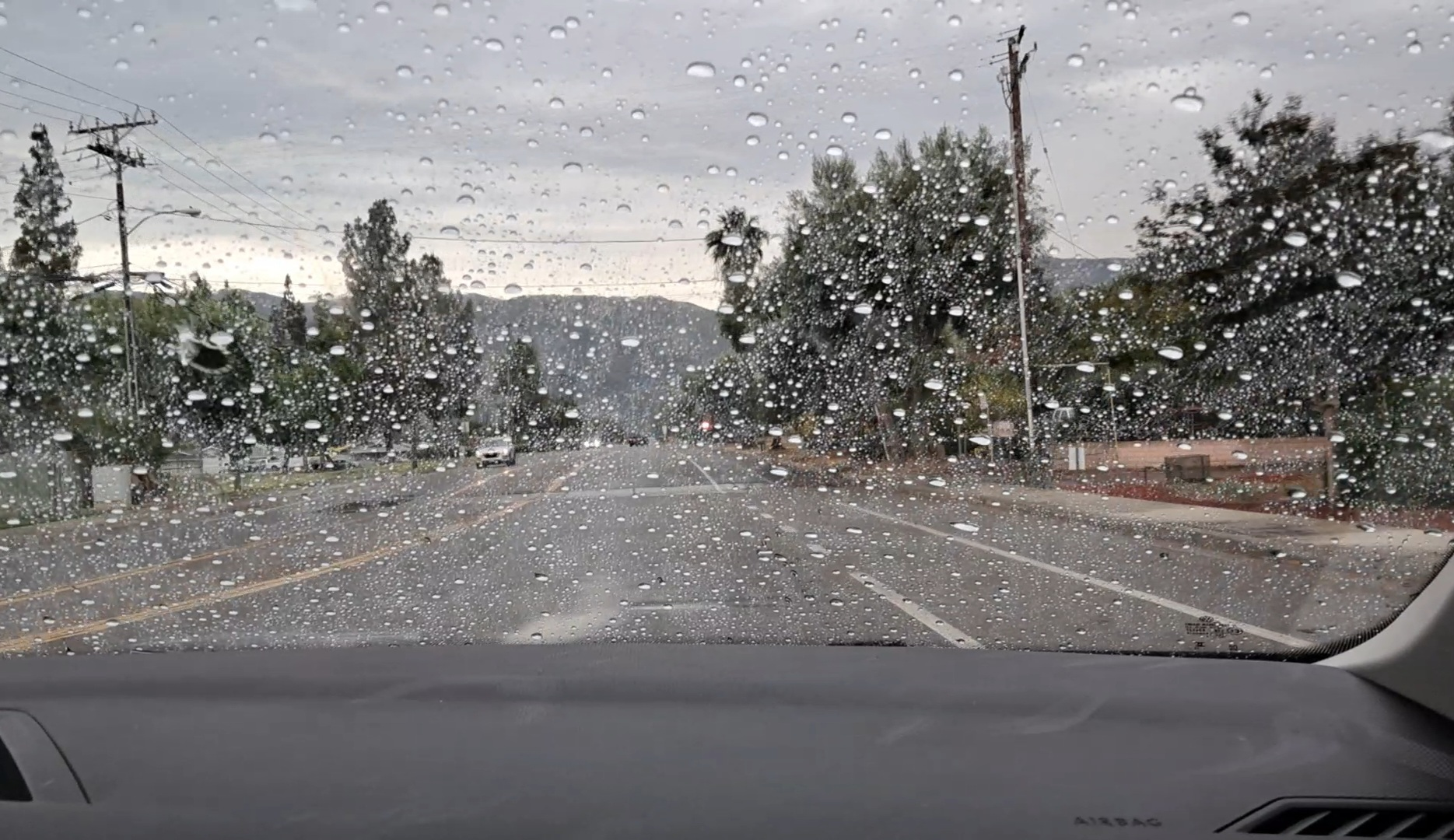 WE GOT RAIN!!! It was actually a flash flood!