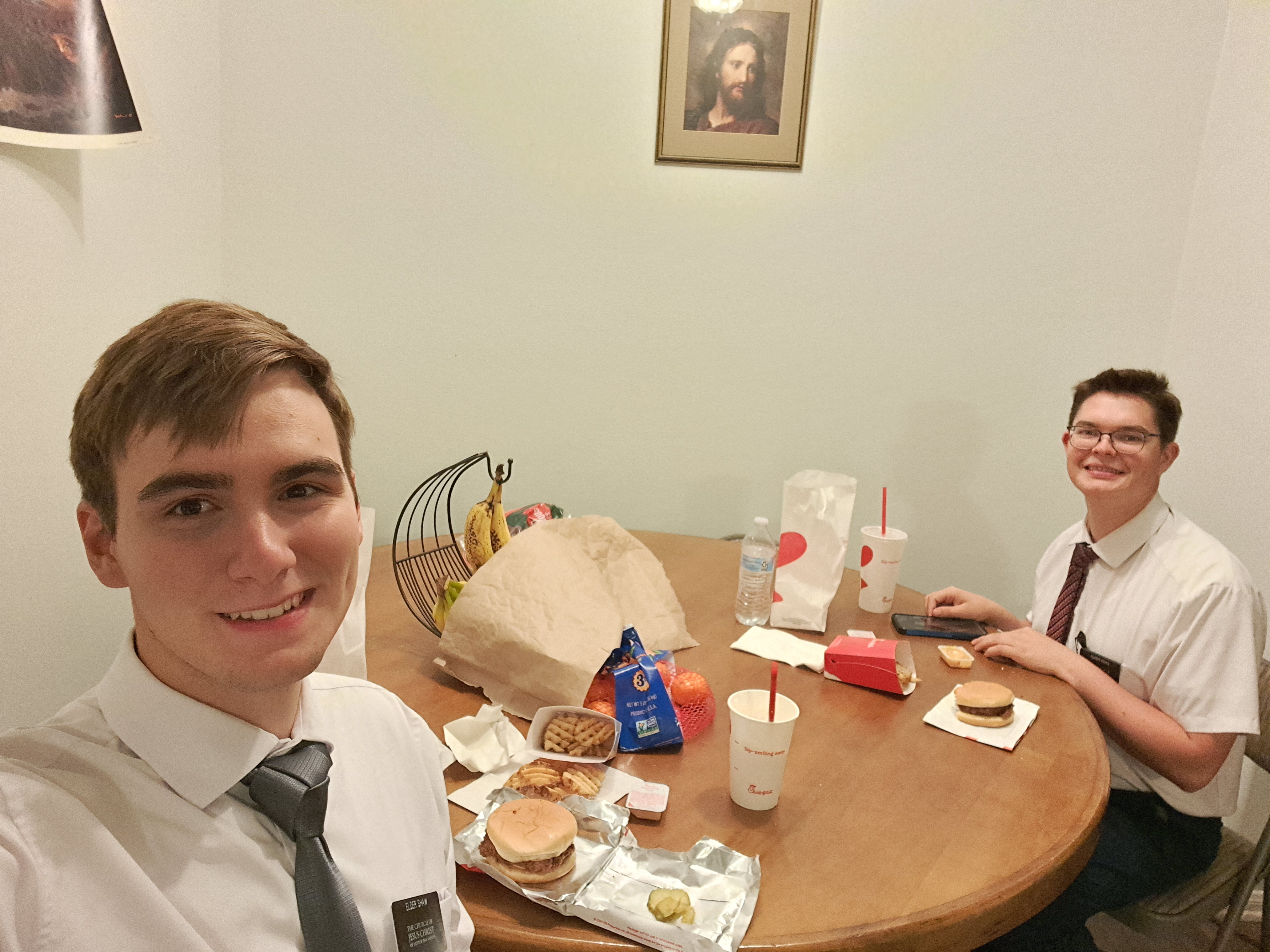 Here is my birthday dinner.