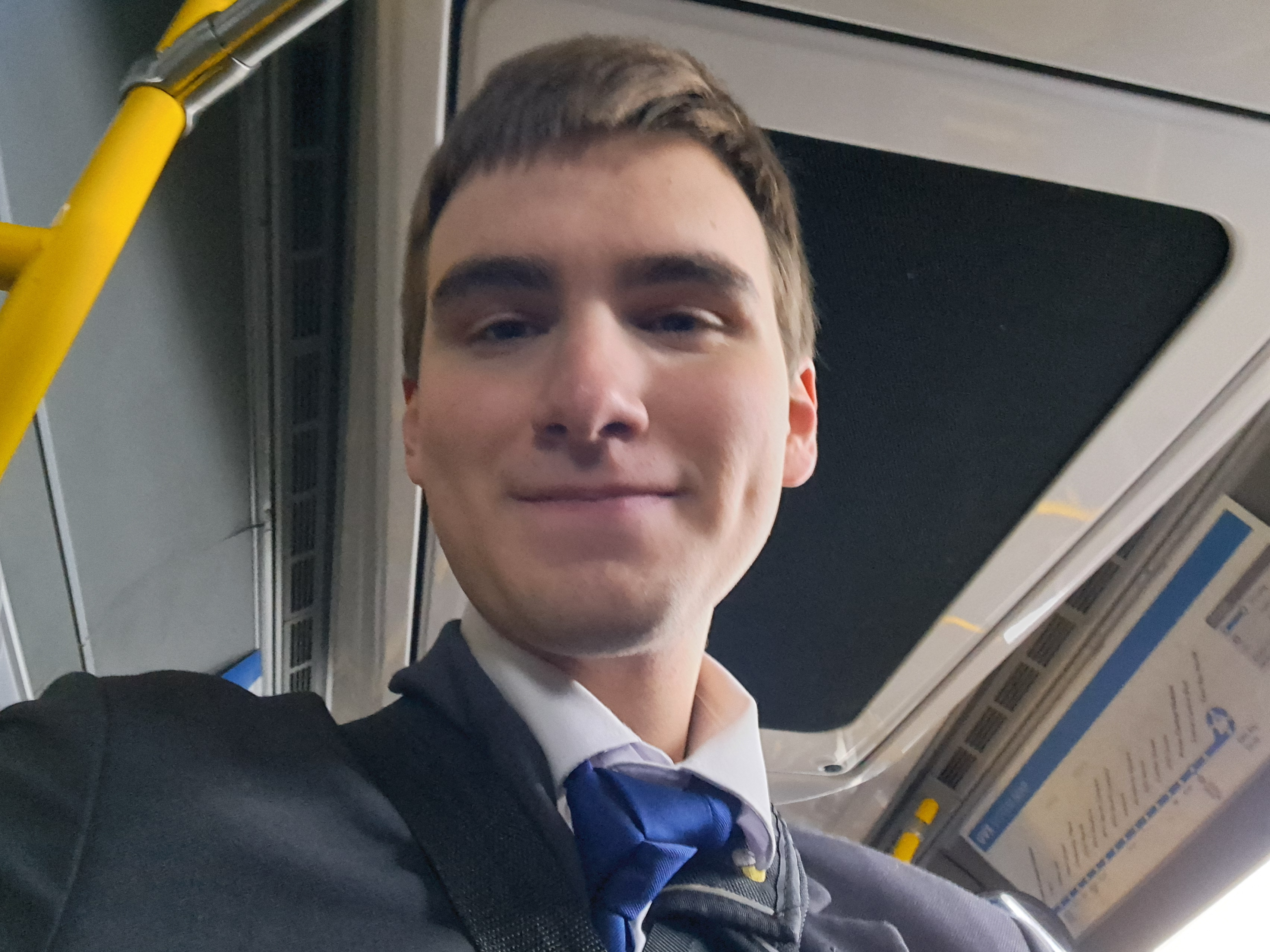 The bus ride to Front Runner train.