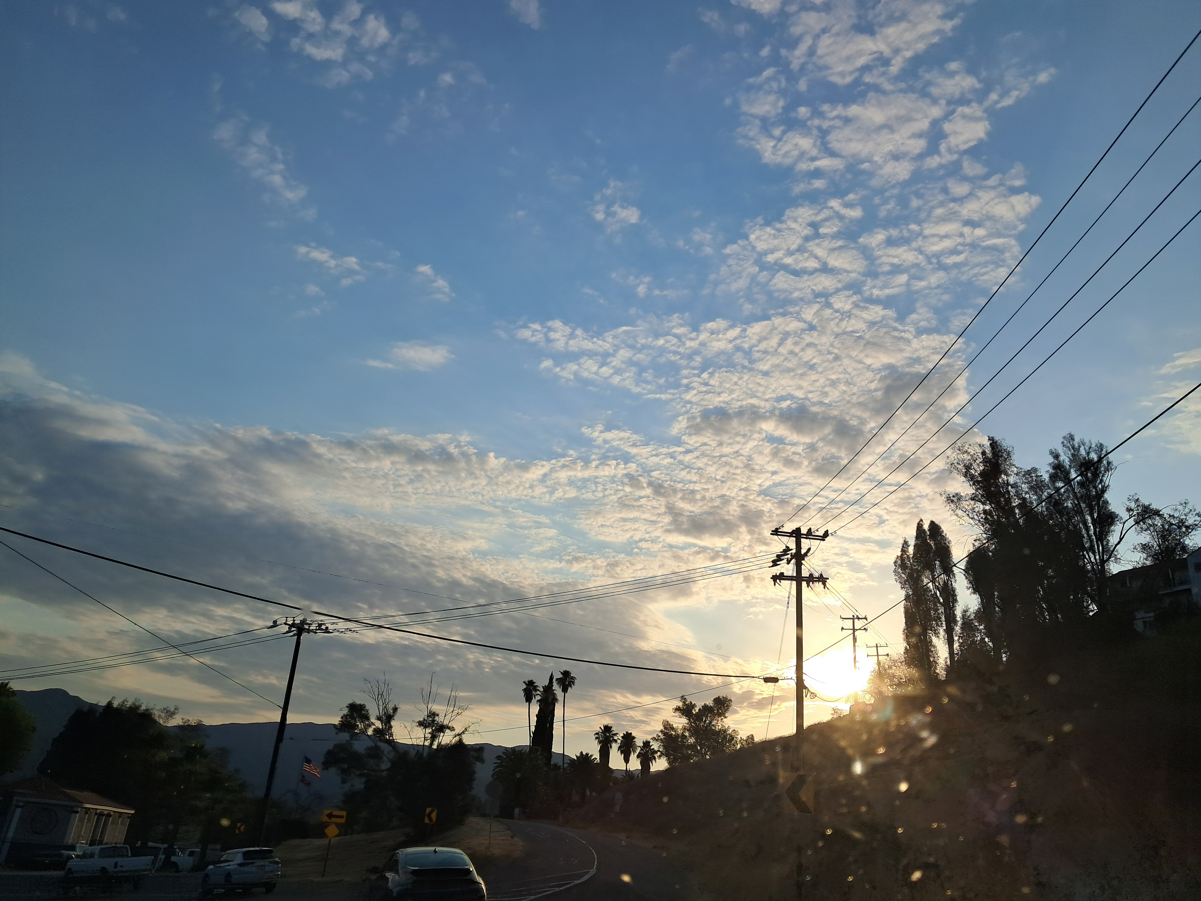 We actually have clouds!!!