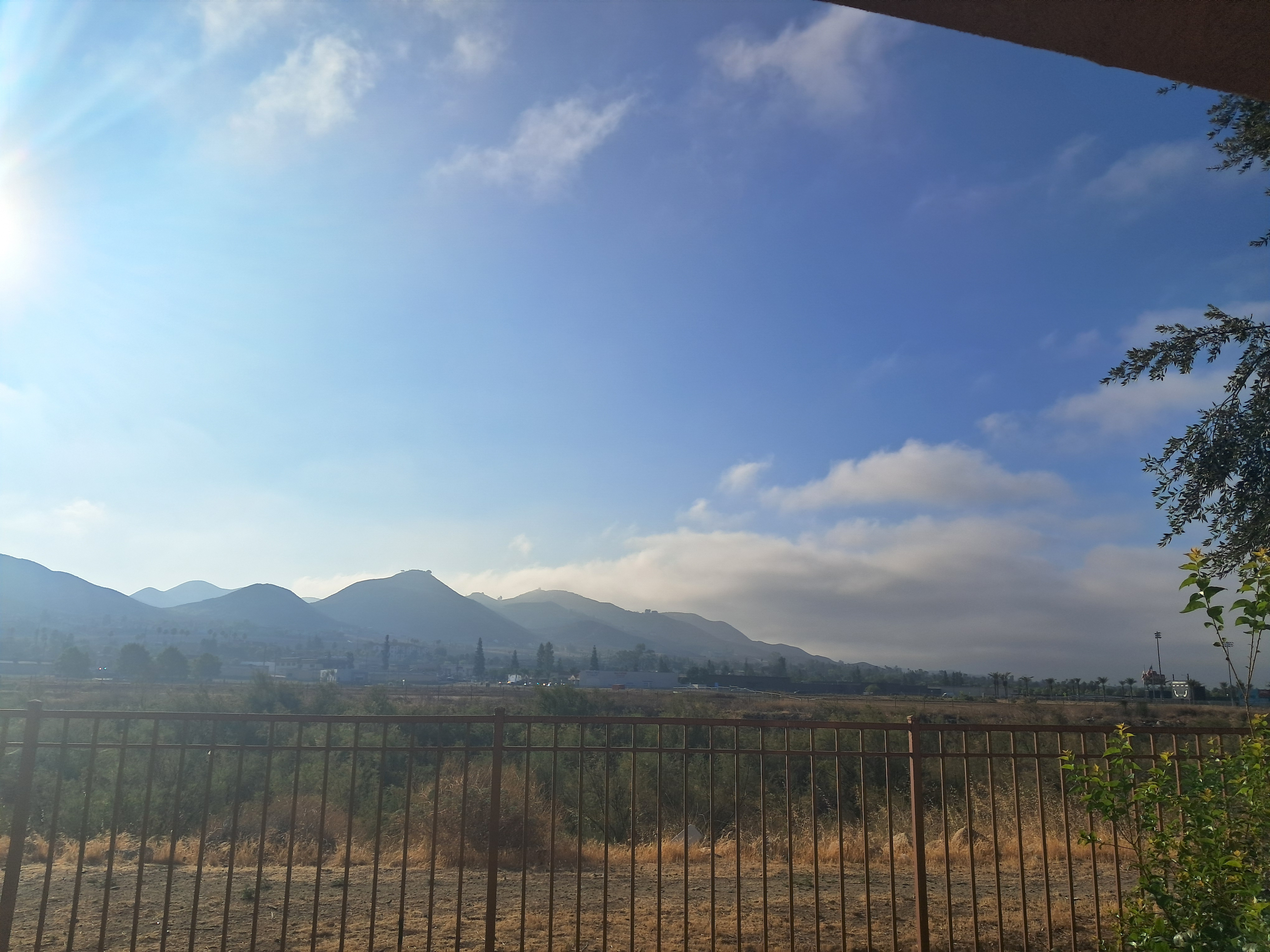 Kind of foggy morning 