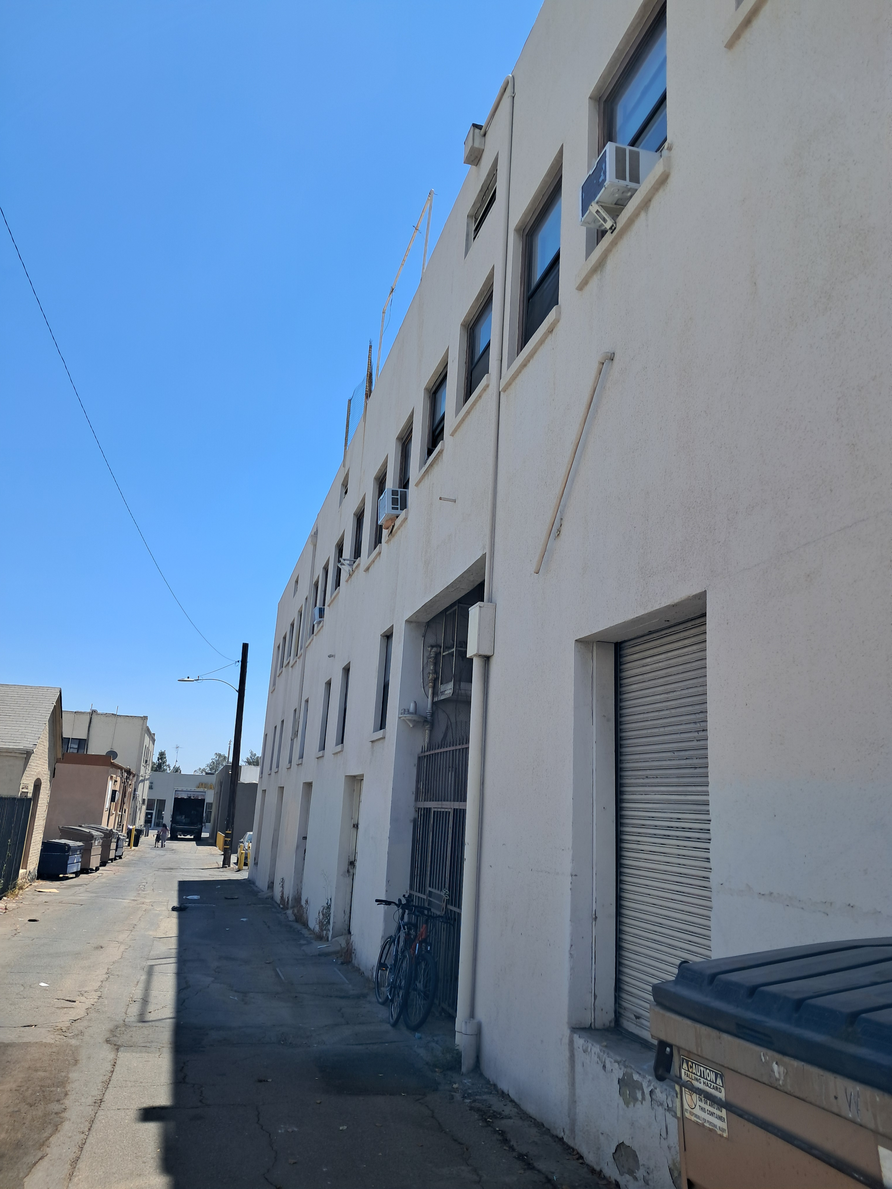 It is on the second floor