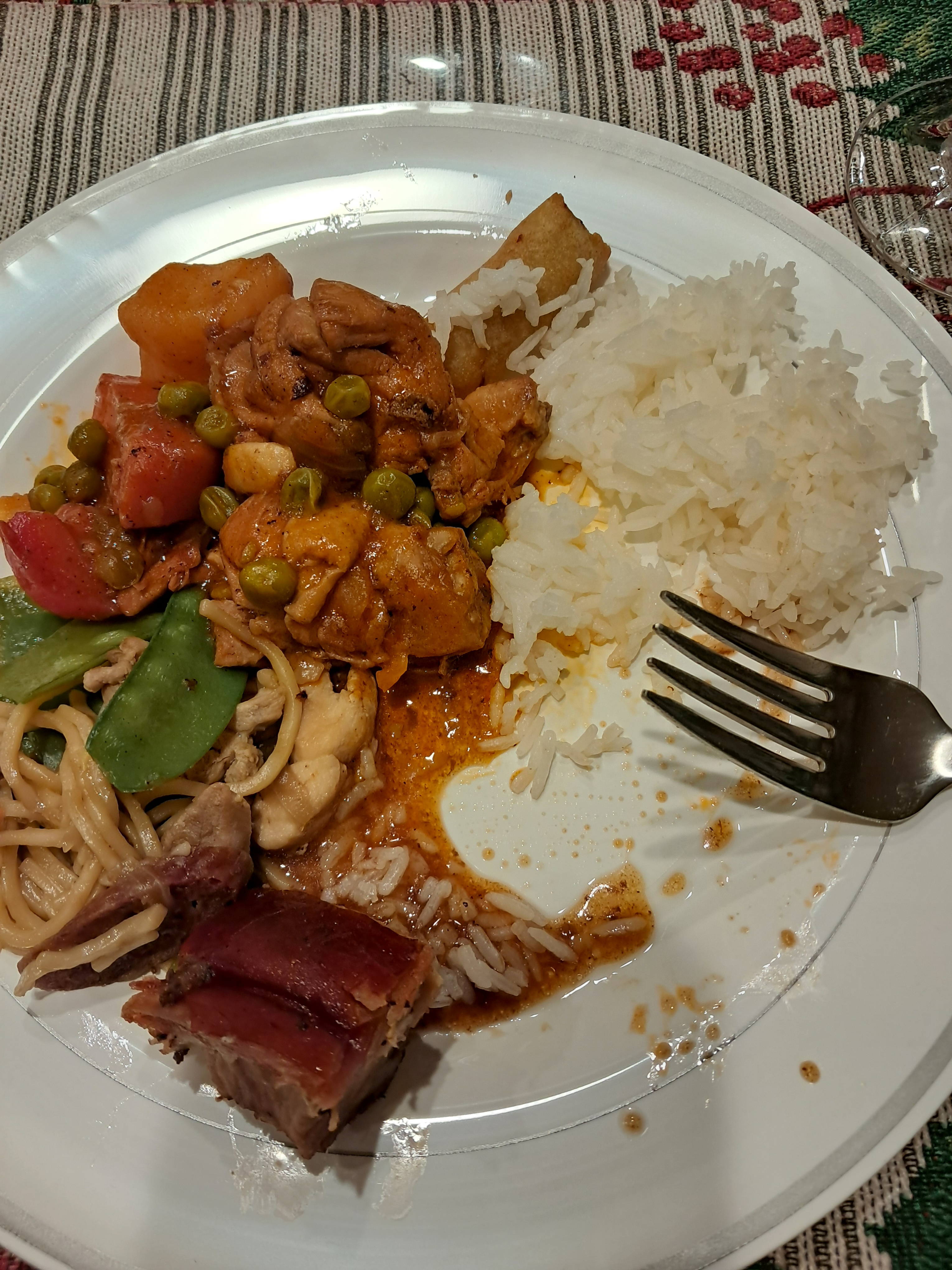 Philippino style dinner