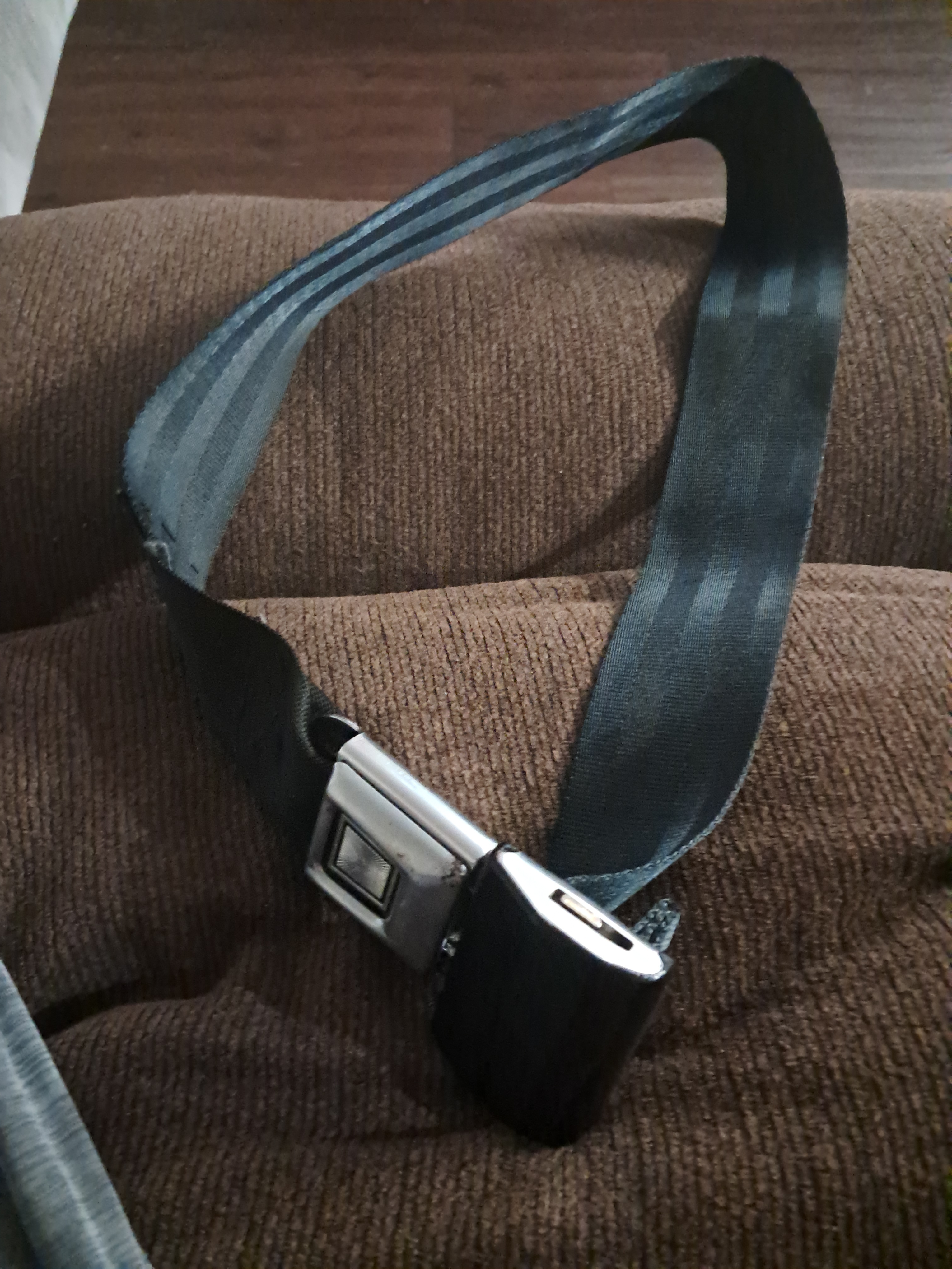 This is Elder O'Neal's homemade belt. He got it off of a 1980's Jayco RV. He literally uses it as a belt. Elder O'Neal loved my Utility Pack when I showed it to him after the second day. He literally said "okay, we can be friends now!" It was funny. He also knows A LOT about cars and it turns out that his personal car back is the older version of the green car. His car is a 1980's Mazda 626. Exactly the kind we have just a little older. Elder O'Neal and I get along probably the best out of the entire apartment.