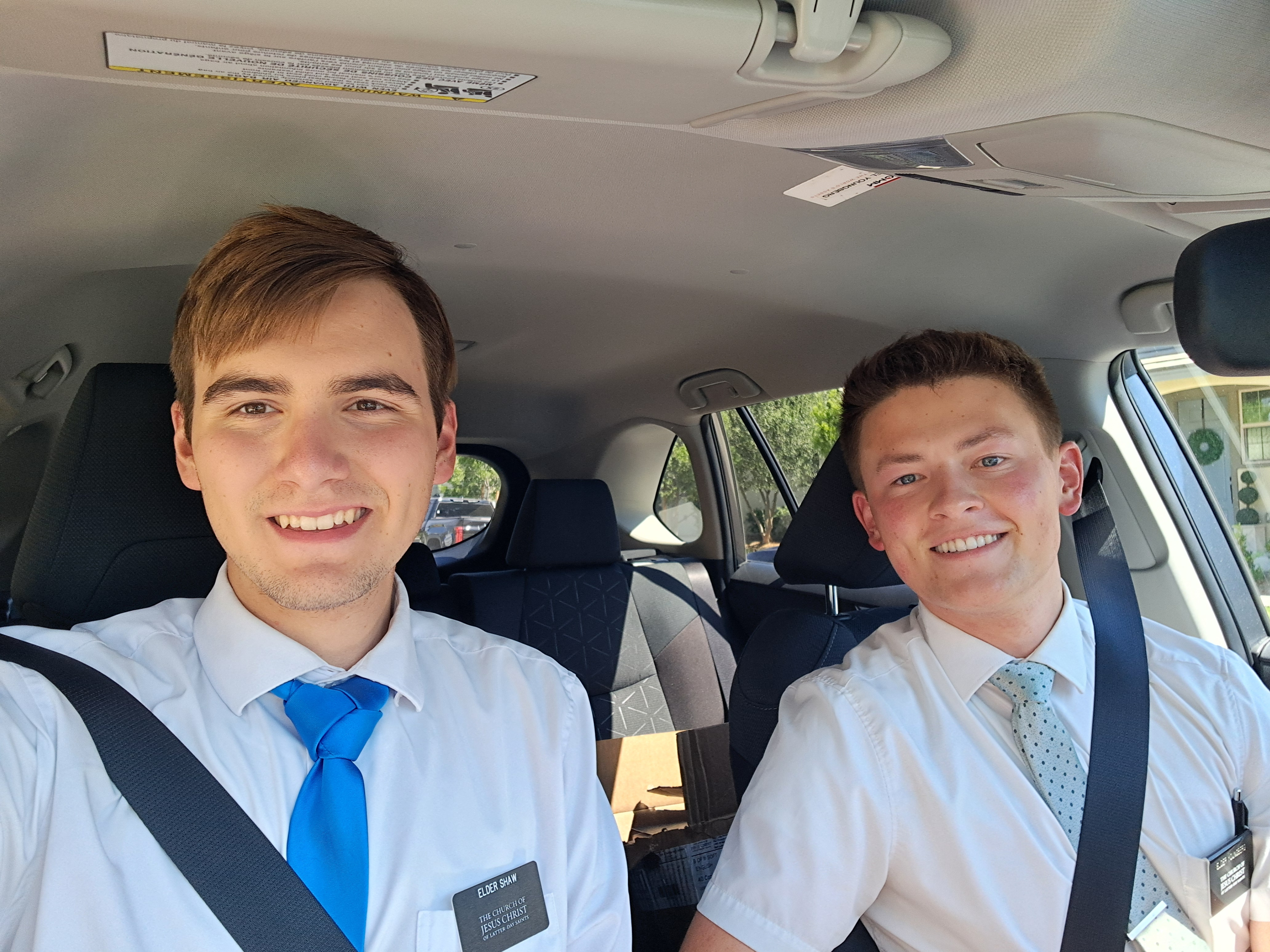 We had Zone-wide exchanges and I got to go with Elder Youngburg on his last full day in the mission. He was one of the assistants when I came in and is a real role model of the kind of missionary I want to be. Super diligent and obedient. I wish I could have been companions with him.