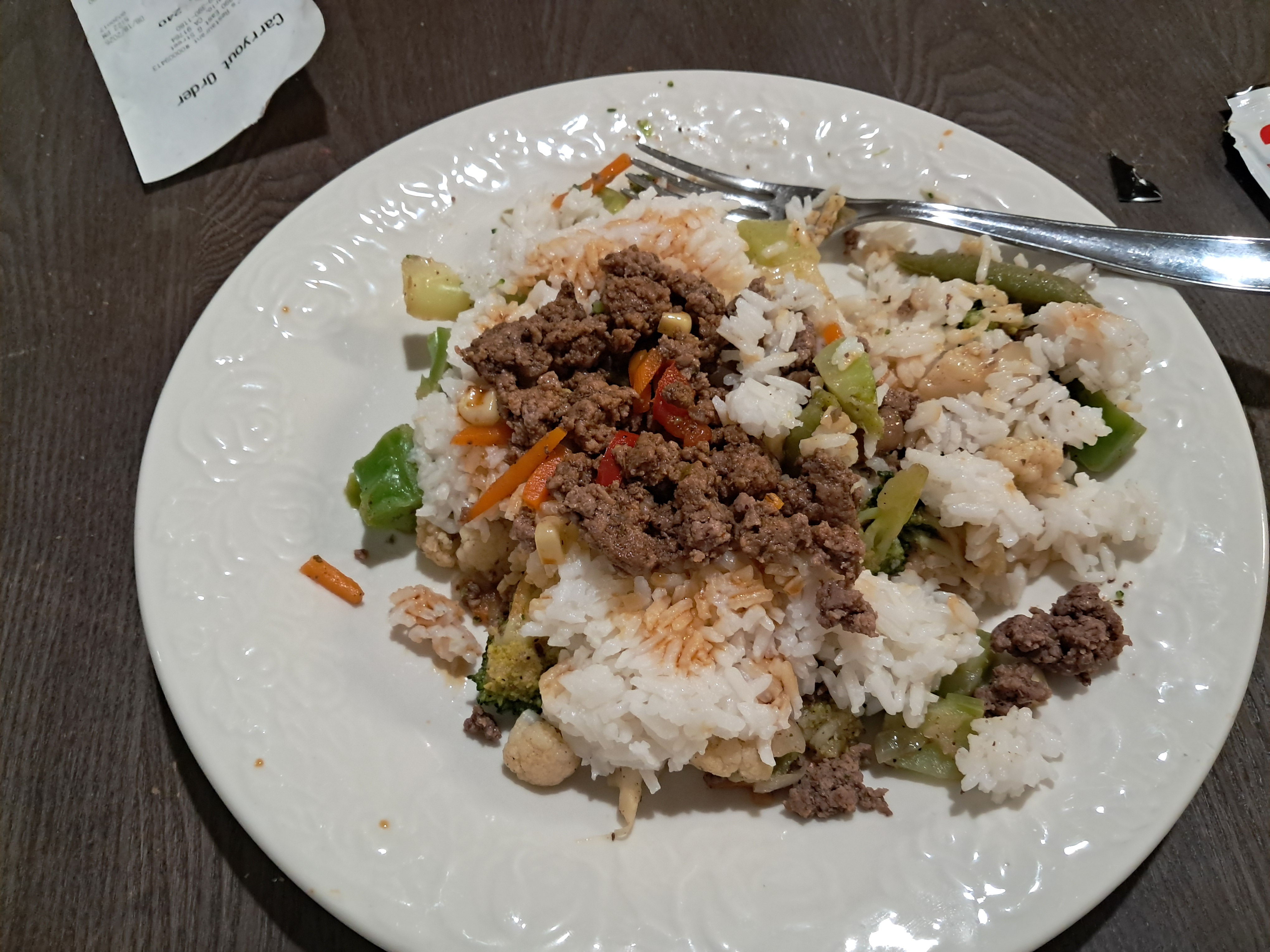 This is what we made for dinner. It was really good!