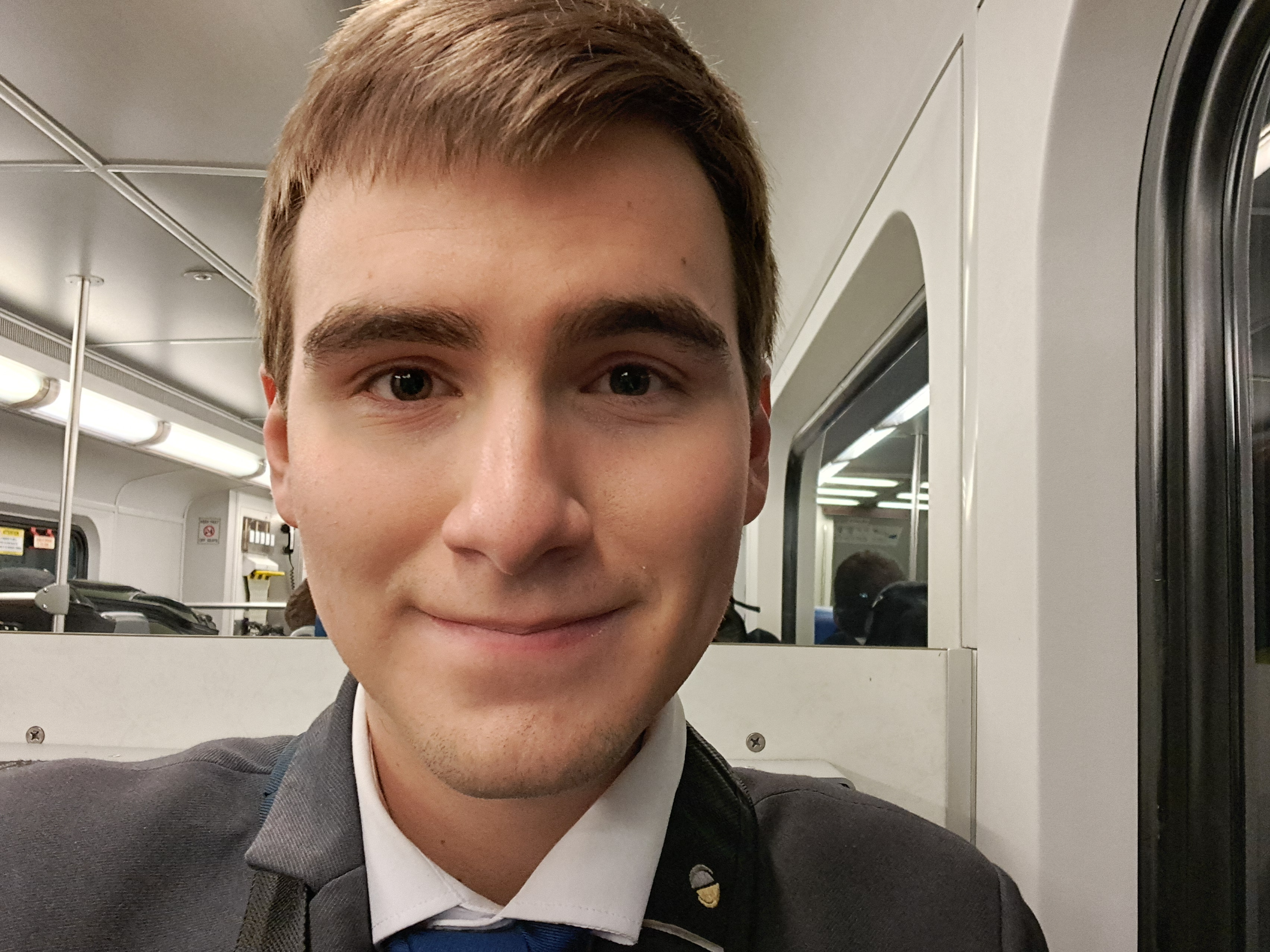 Front Runner to the Salt Lake City Airport.