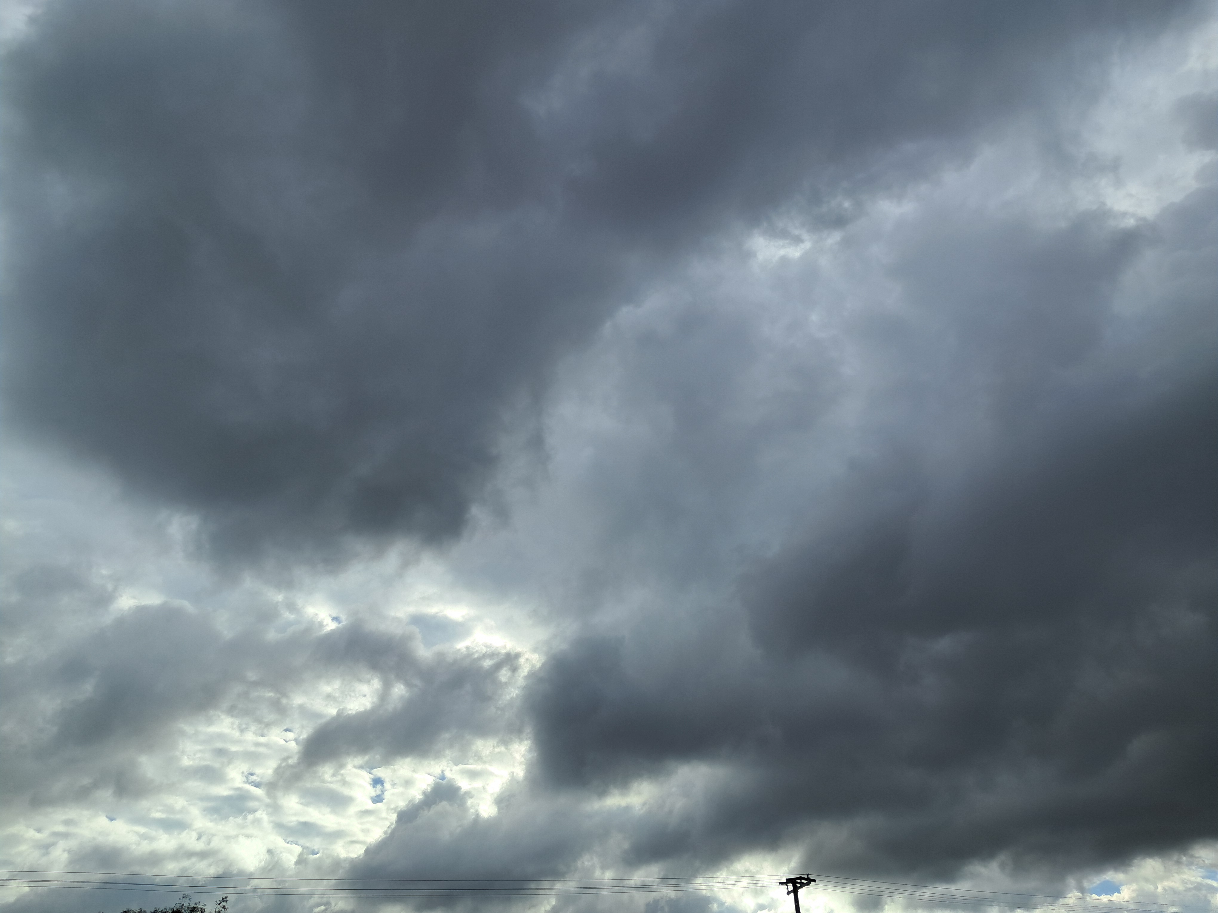 Saturday. RAIN CLOUDS!!! so excited!